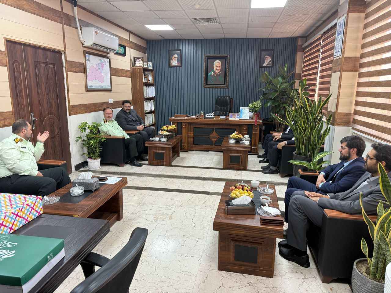 مراسم پر شور مسلمیه؛ جلوه‌ای از شکوه، امنیت و هم‌افزایی دستگاه‌ها